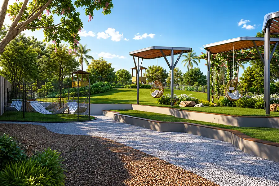 Landscaped Garden